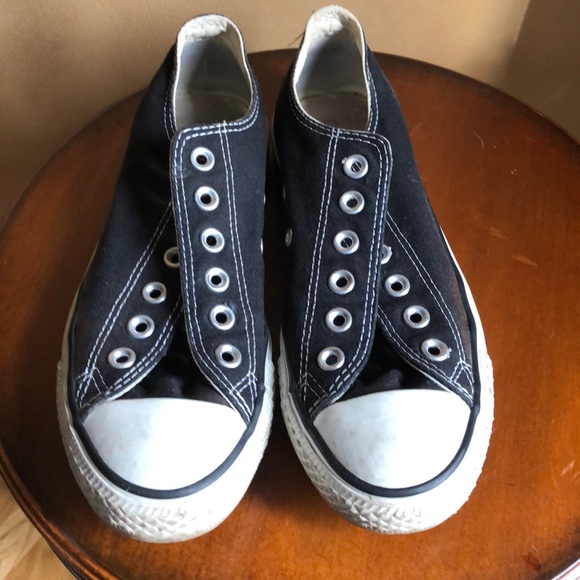 black converse ladies size 5